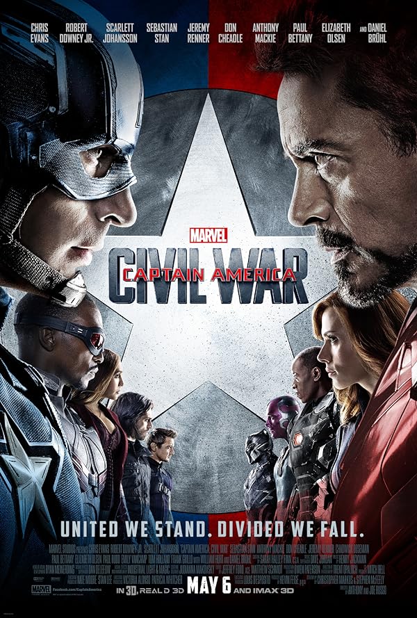 دانلود و پخش آنلاین فیلم سینمایی کاپیتان آمریکا-جنگ داخلی Captain America: Civil War 2016