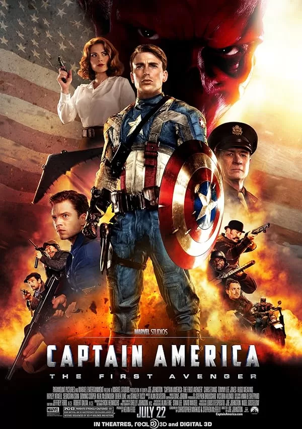 دانلود و پخش آنلاین فیلم سینمایی کاپیتان آمریکا اولین انتقام جو Captain America: The First Avenger 2011