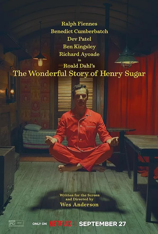 دانلود و پخش آنلاین فیلم سینمایی داستان شگفت‌ انگیز هنری شوگر The Wonderful Story of Henry Sugar 2023