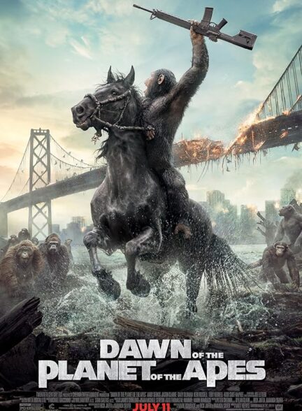 دانلود فیلم Dawn of the Planet of the Apes 2014