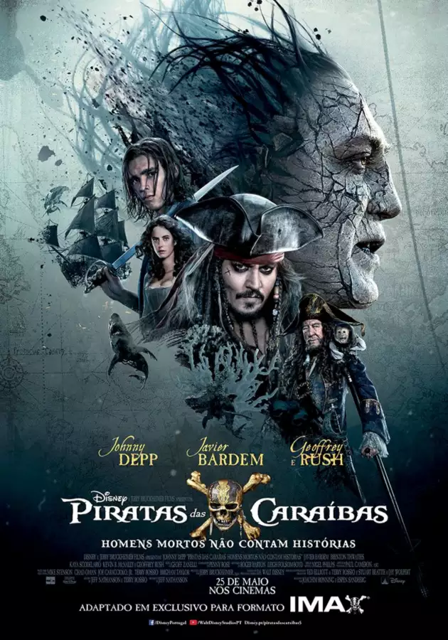 دانلود و پخش آنلاین فیلم سینمایی Pirates of the Caribbean Dead Men Tell No Tales 2017