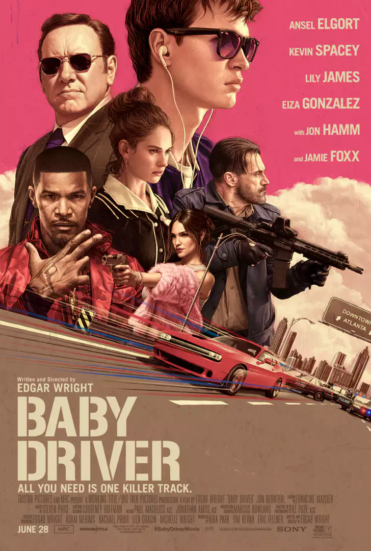 دانلود و پخش آنلاین فیلم سینمایی راننده بچه Baby Driver 2017