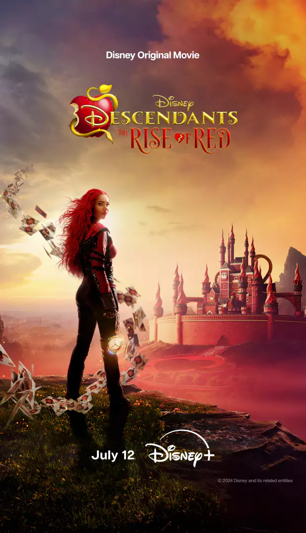 دانلود فیلم Descendants: The Rise of Red 2024