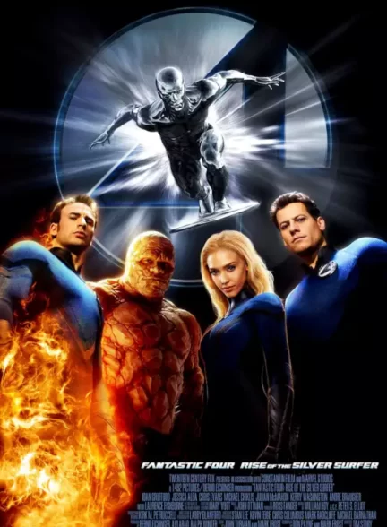 دانلود فیلم Fantastic Four: Rise of the Silver Surfer 2007