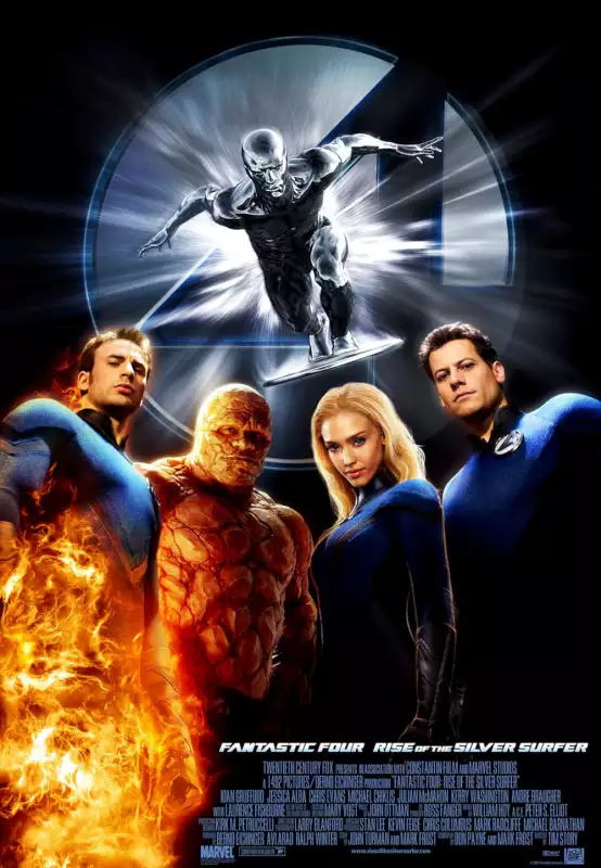 دانلود فیلم Fantastic Four: Rise of the Silver Surfer 2007