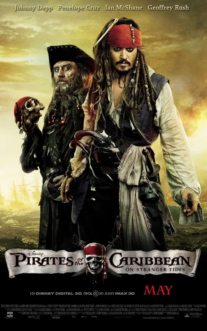 دانلود و پخش آنلاین فیلم سینمایی Pirates of the Caribbean On Stranger Tides 2011