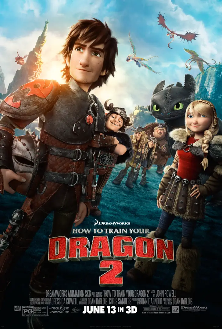 دانلود و پخش آنلاین فیلم انیمیشن How to Train Your Dragon 2 2014