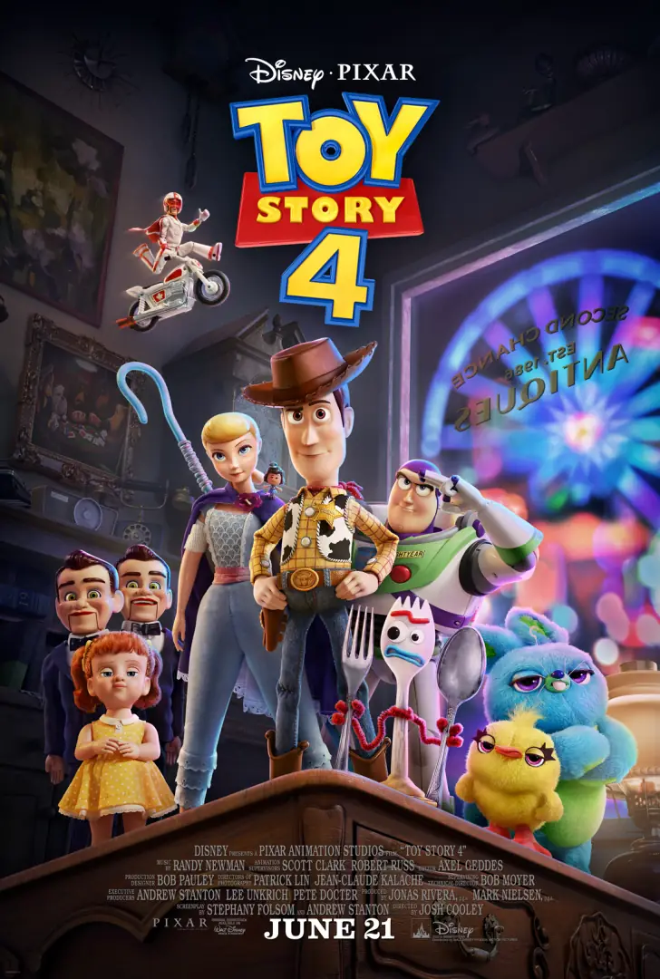 دانلود و پخش آنلاین فیلم انیمیشن داستان اسباب بازی 4 Toy Story 4 2019