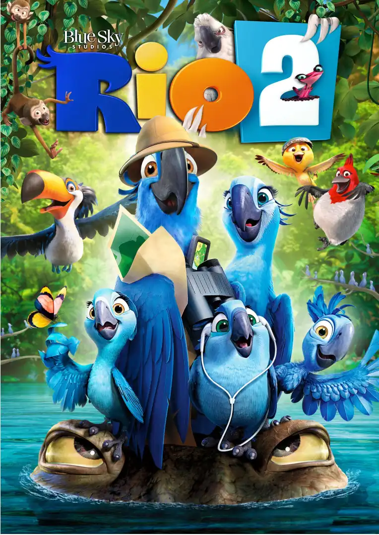 دانلود و پخش آنلاین فیلم انیمیشن ریو 2 Rio 2 2014