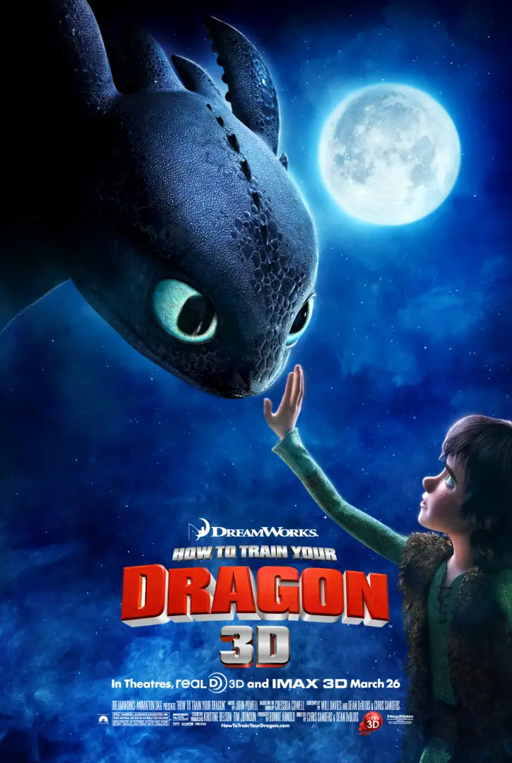 دانلود و پخش آنلاین فیلم انیمیشن مربی اژدها How to Train Your Dragon 2010