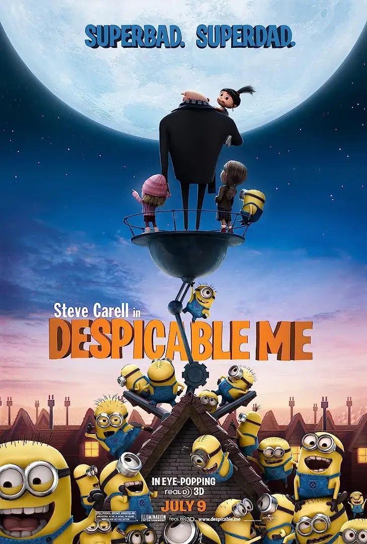 دانلود و پخش آنلاین فیلم انیمیشن من نفرت انگیز Despicable Me 2010