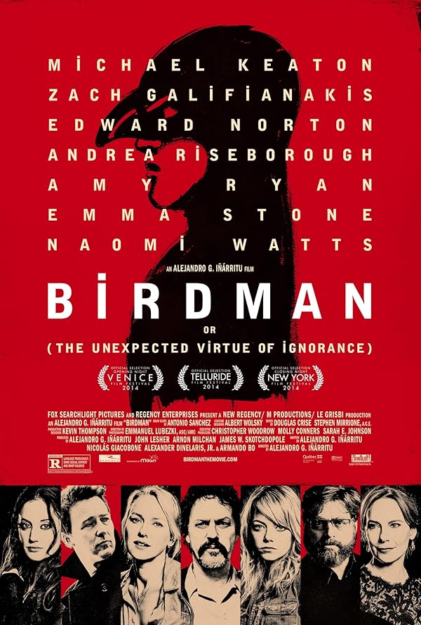 دانلود و پخش آنلاین فیلم سینمایی مرد پرنده‌ ای (بردمن) Birdman 2014