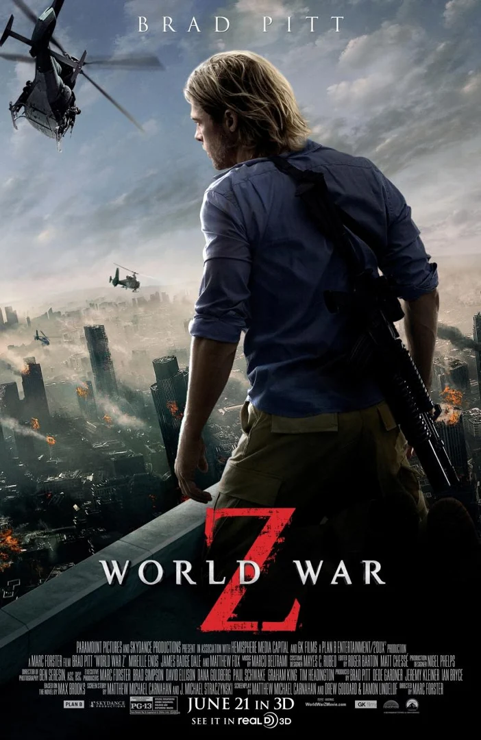 دانلود و پخش آنلاین فیلم سینمایی جنگ جهانی زد World War Z 2013