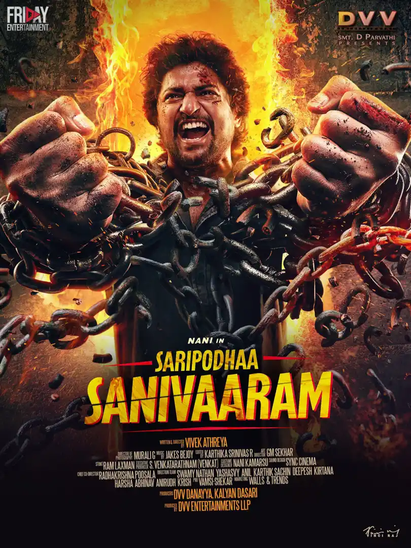 دانلود فیلم Saripodhaa Sanivaaram 2024