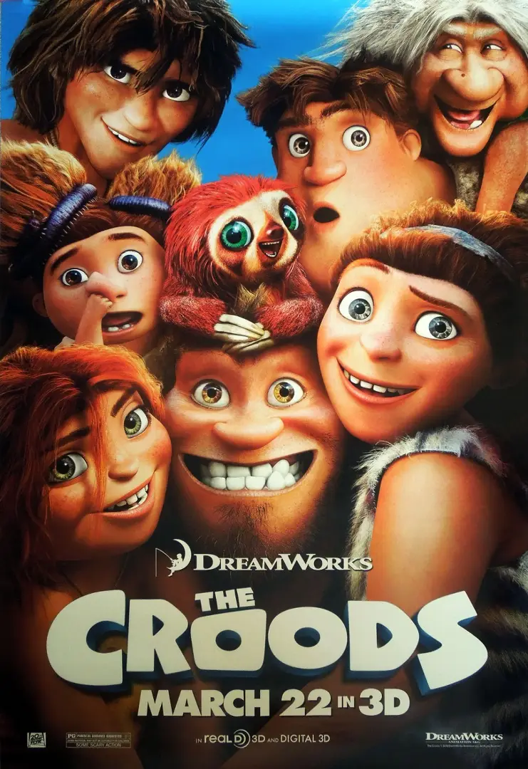دانلود و پخش آنلاین فیلم انیمیشن غارنشینان (خانواده کرودها) The Croods 2013