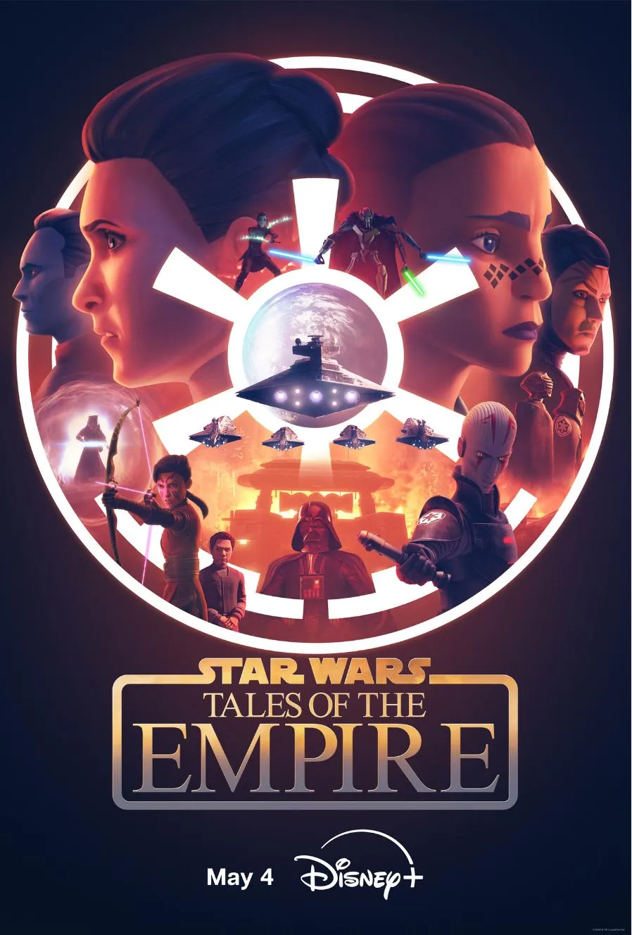 دانلود و پخش آنلاین سریال انیمیشن جنگ ستارگان داستان های امپراتوری Star Wars Tales of the Empire 2024
